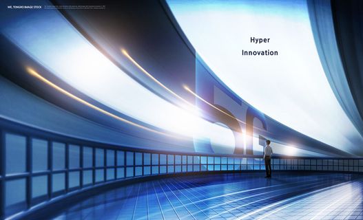 展厅5G数码科技PSD素材