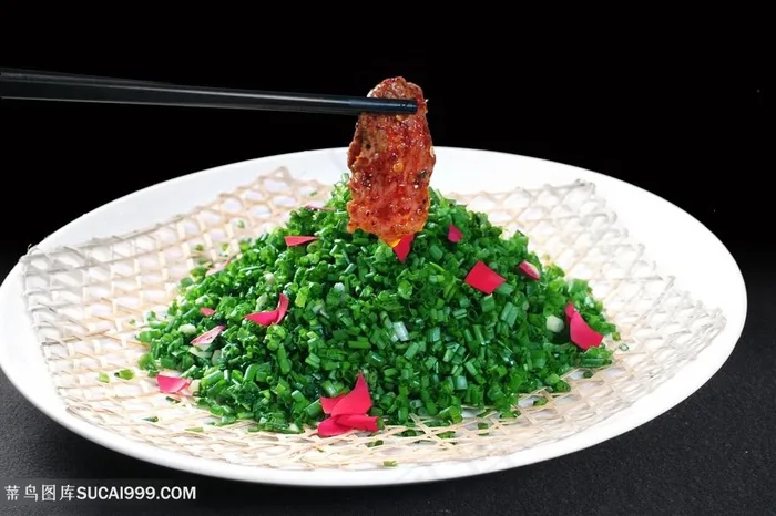 满圆春色中华美食摄影图