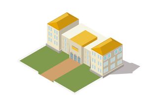 分析图素材图标集合景观建筑立面插画场景AI矢量图形设计