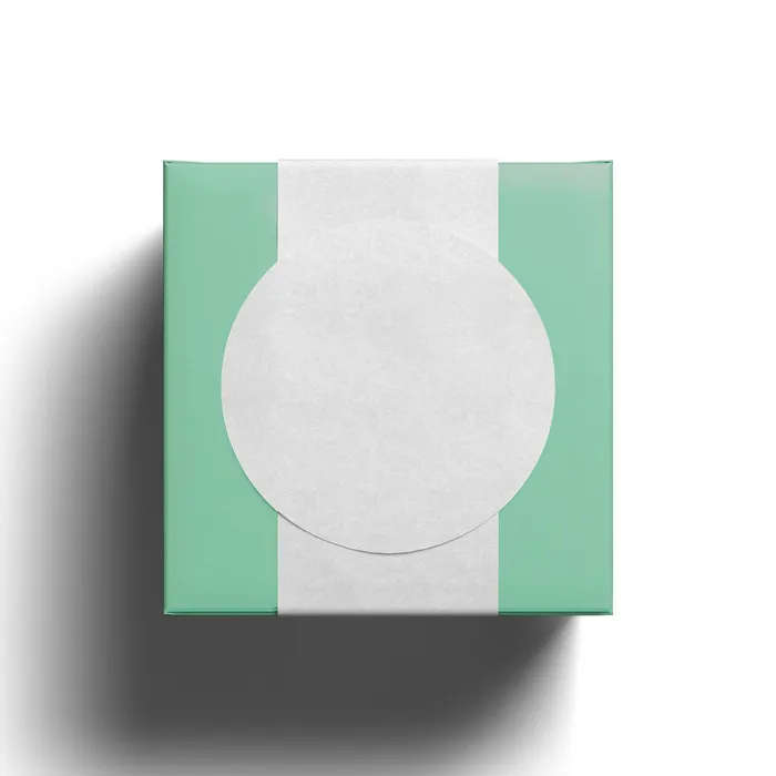 绿色包装盒vi样机免抠png素材psd模版下载