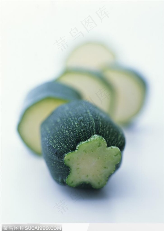 蔬菜瓜果-切断的小南瓜