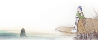 山水画素材中国风水墨画素材元素中国画