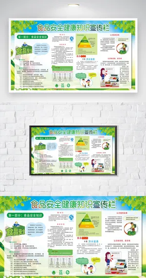 创意食品安全宣传图片