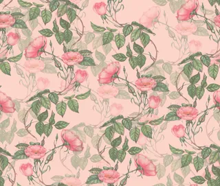 花卉唯美手绘花朵面料纹理手机壳布料面料印花服装矢量图案素材