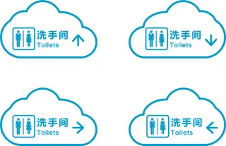 导视牌标识牌指示牌指引牌