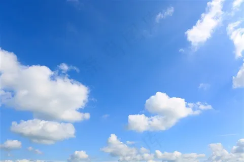 好看的蓝天白云摄影图片