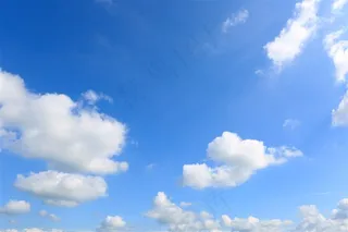 好看的蓝天白云摄影图片