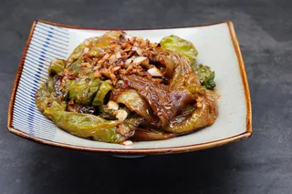 虎皮辣椒菜品摄影图