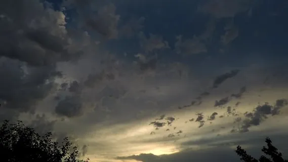 日落, 天空, 自然, 有天赋的人, 绿色, 夏天, 景观