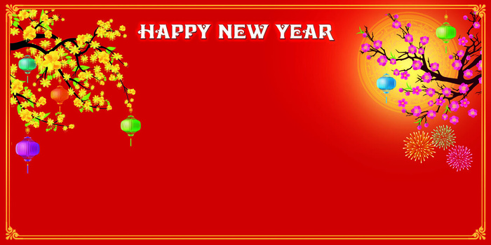 设计新年2022背景春节