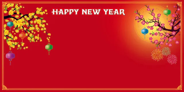 设计新年2022背景春节