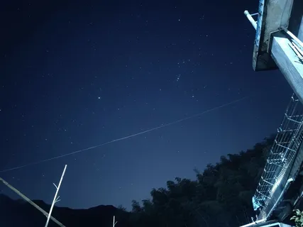 乡间夜晚星空 乡间夜晚星空