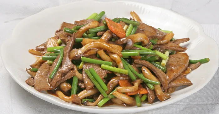 07 佛肚菌溜肝尖 汇源饺子城