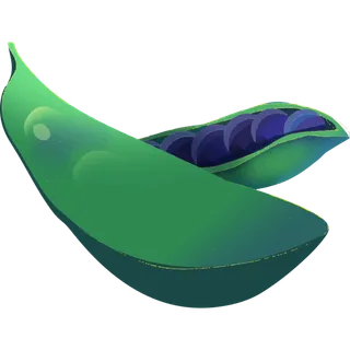 免扣豆角蔬菜素材