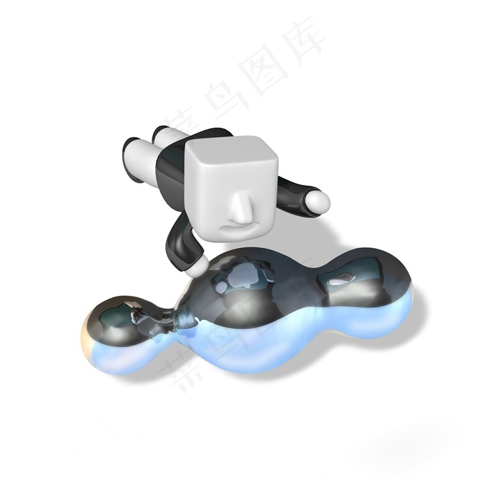 一个男人在玩游戏