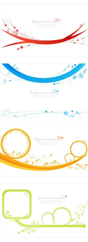 简约风名片海报边框图框素材AI矢量图 (244)