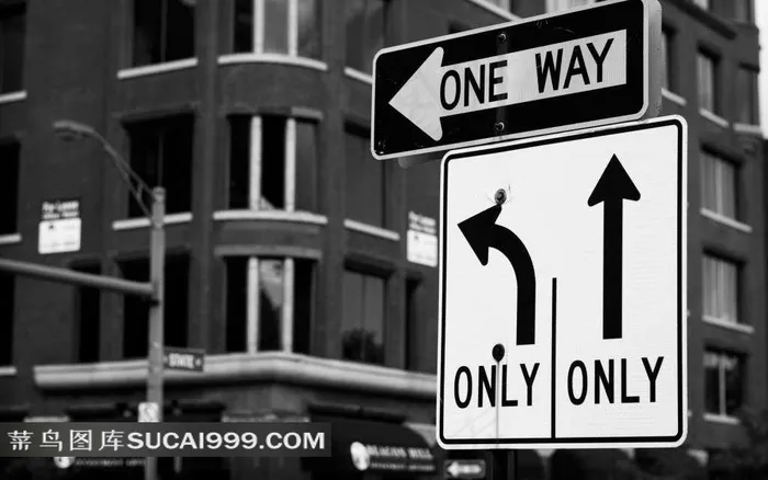 高楼前的提示牌