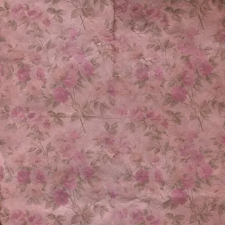 复古粉色花朵纸张高清背景