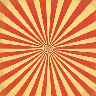 放射渐变绚丽，红黄色背景