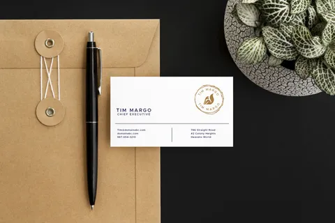 名片样机设计素材