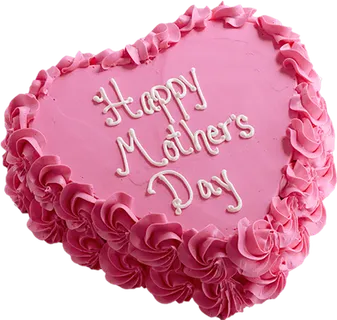 粉色奶油蛋糕母亲节