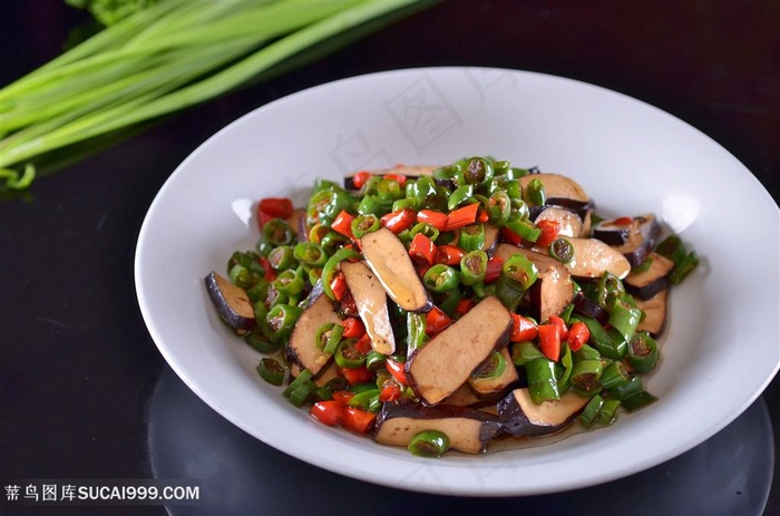 辣椒炒菜豆腐干热菜美食摄影餐饮传统美食