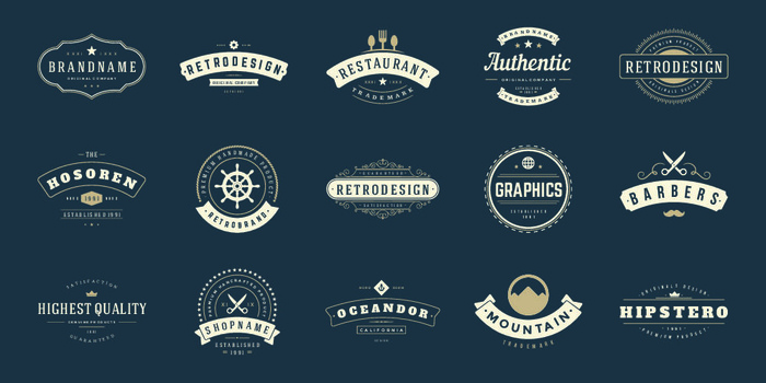 设计勋章标志素材