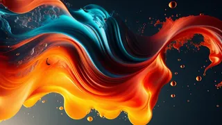 流动的色彩艺术背景