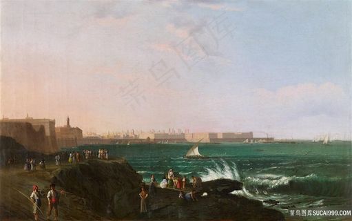 曼努埃尔 · 巴隆 · 卡里略风景画油画