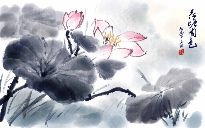 水墨山水 水墨山水素材