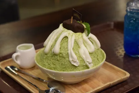 抹茶冰淇淋图片 抹茶冰淇淋图片