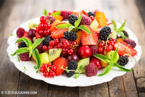 新鲜的水果拼盘高清图片 新鲜的水果拼盘高清图片