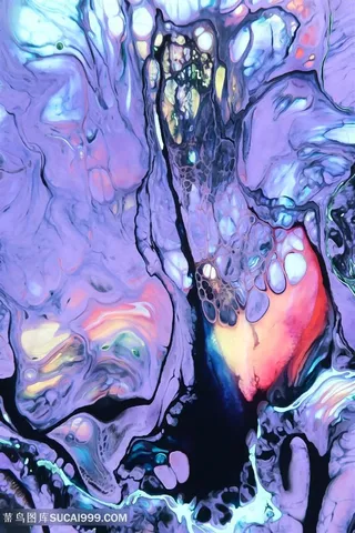 水墨时尚水彩艺术画油画