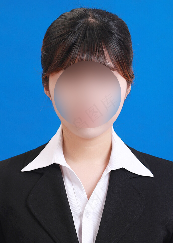 西装模板  女生西装 寸照模板 西装 证件照 西服 免抠psd模版下载