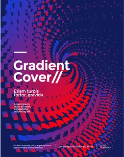 多彩渐变流体背景