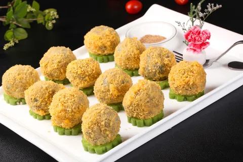 养生野菜大丸子