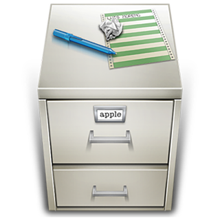 小柜子卡通简笔