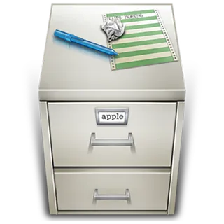 小柜子卡通简笔