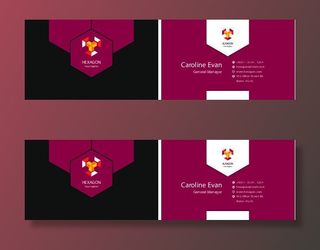 精美国外名片设计模板矢量素材