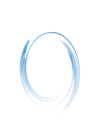 蓝白色渐变简约几何画册免抠素材