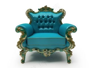 欧式奢华座椅图片
