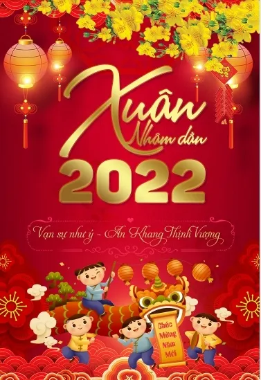 广告新年红色背景psd模版下载