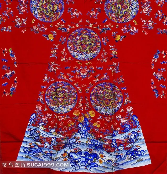 华丽的帝王服饰素材