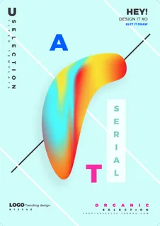 抽象文化海报设计