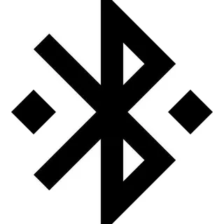 蓝牙标志 PNG免抠