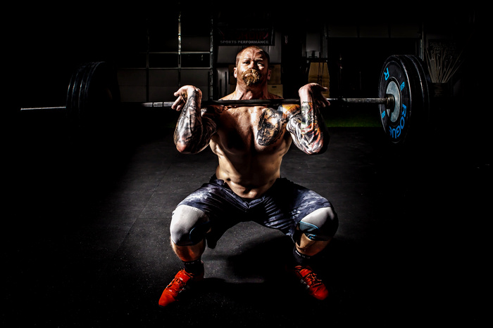 高清健身人物猛男