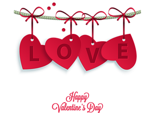 吊牌吊旗情人节