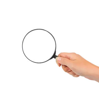 放大镜免抠素材