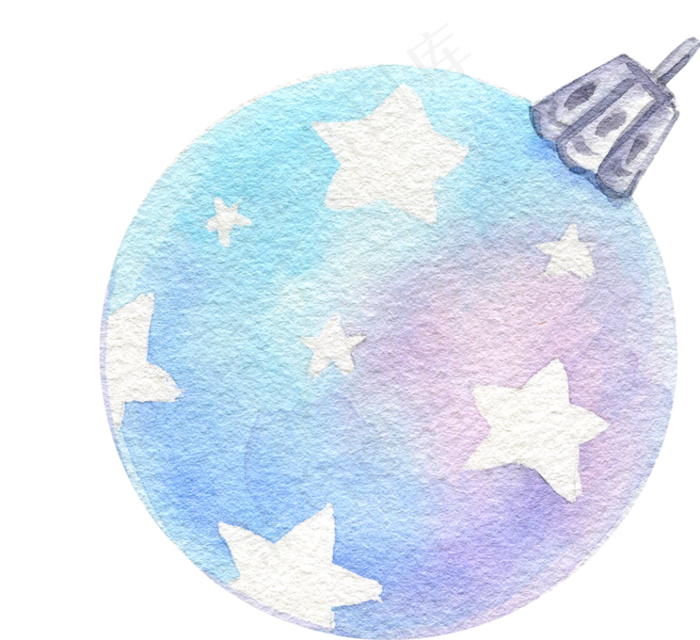 水彩插画-铃铛4