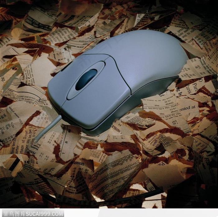 鼠标 纸片